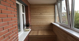 Отделка, остекление, утепление балконов в Горячем Ключе от 204 руб. м/2.