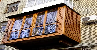 Внешняя отделка балкона Горячий Ключ цена от 1020 руб. м/2.